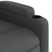 Relaxfauteuil Donkergrijze Stof 1