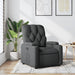 Relaxfauteuil Donkergrijze Stof 1