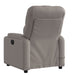 Massagestoel verstelbaar stof taupe