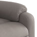 Fauteuil verstelbaar stof taupe