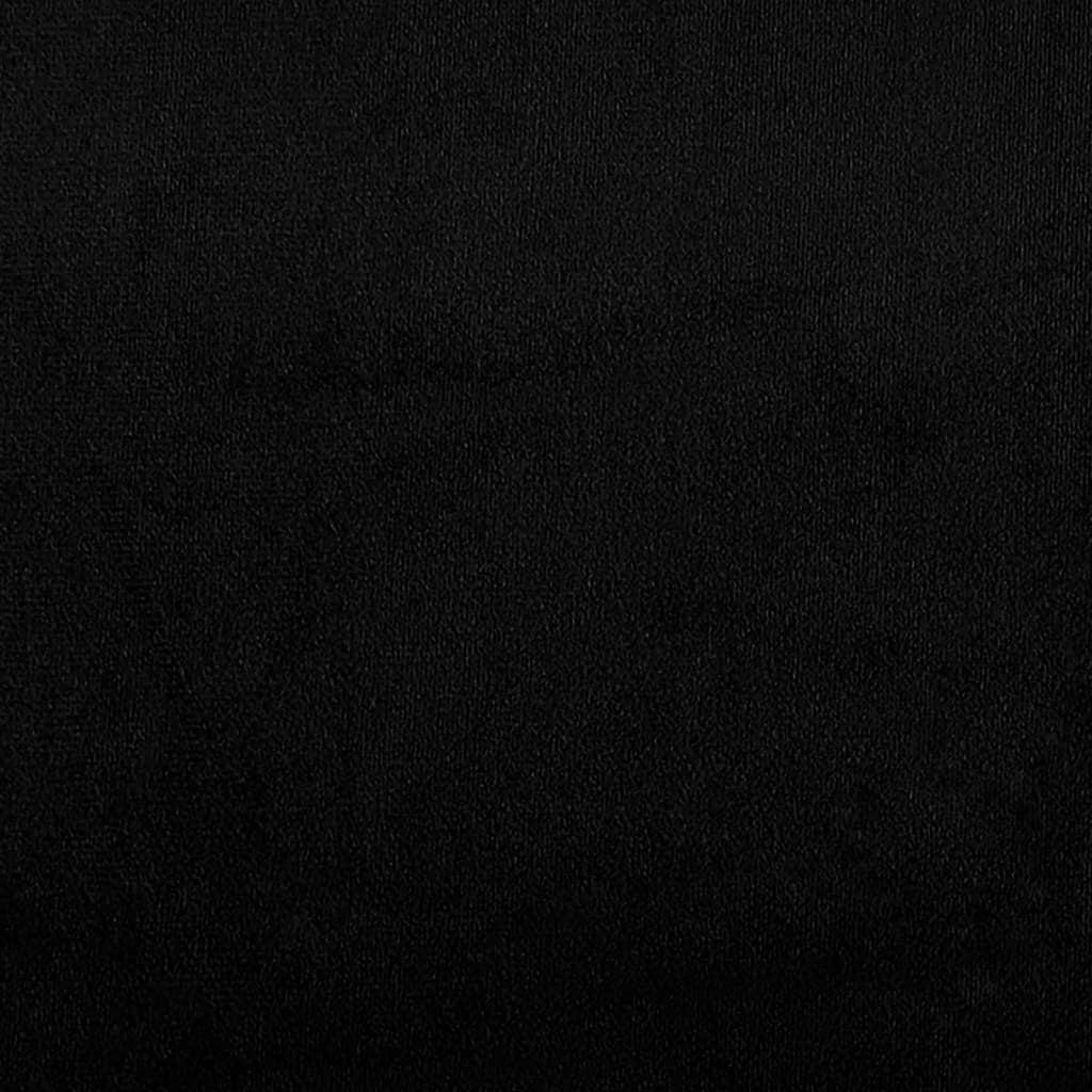 Massagestoel microvezelstof zwart