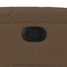 Fauteuil verstelbaar stof bruin