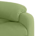 Fauteuil verstelbaar fluweel lichtgroen