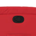 Fauteuil verstelbaar kunstleer rood