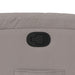 Fauteuil verstelbaar stof taupe