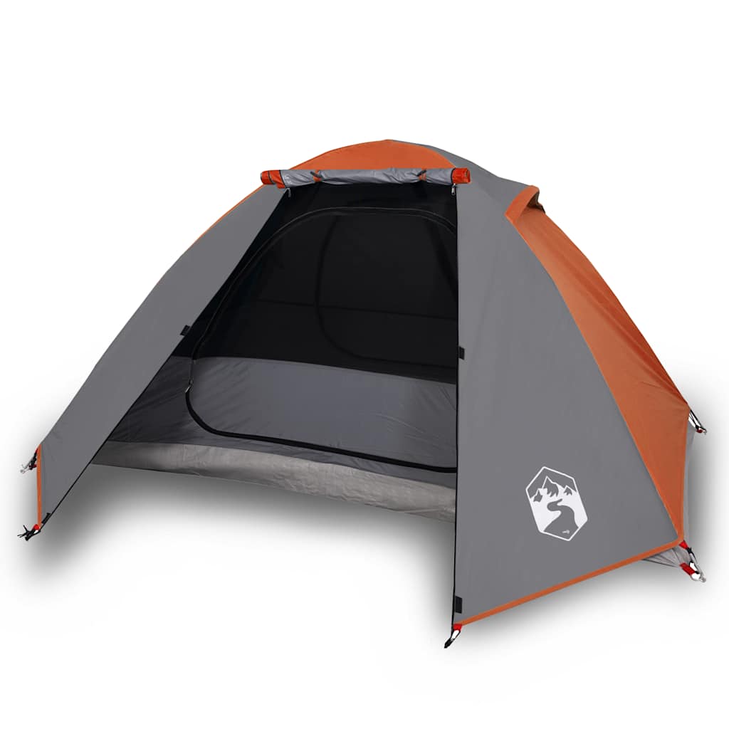 Koepeltent 2-persoons waterdicht oranje