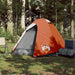 Koepeltent 2-persoons waterdicht oranje
