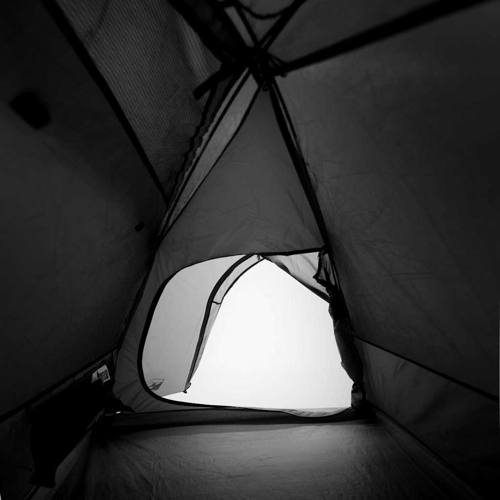 Koepeltent 3-persoons waterdicht verduisterend stof wit