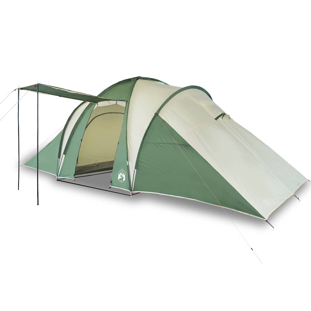 Koepeltent 6-persoons waterdicht groen