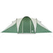 Koepeltent 6-persoons waterdicht groen