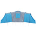 Koepeltent 12-persoons waterdicht blauw