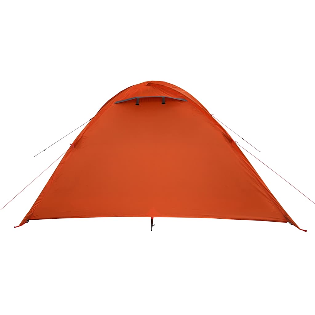 Koepeltent 4-persoons waterdicht oranje