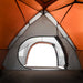 Koepeltent 4-persoons waterdicht oranje