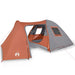 Koepeltent 6-persoons waterdicht oranje