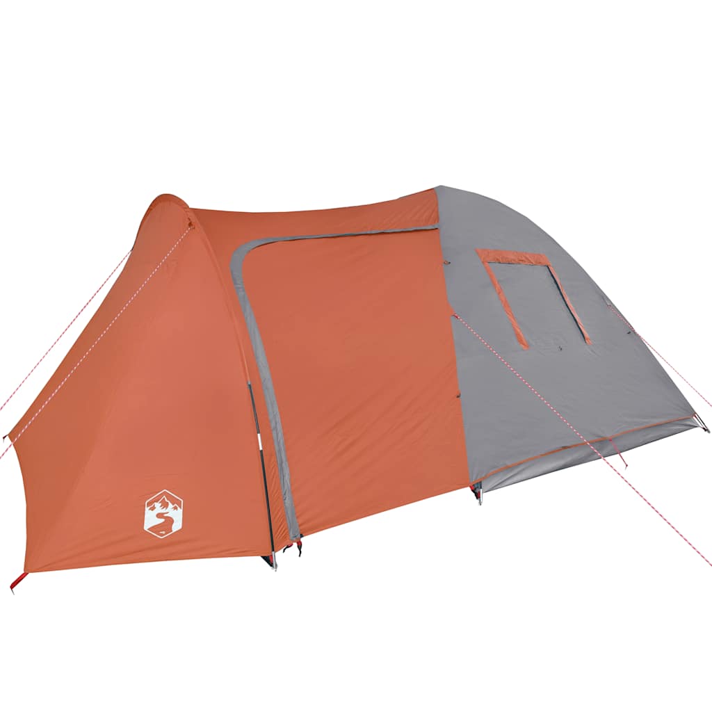 Koepeltent 6-persoons waterdicht oranje