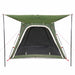 Tent 4-persoons waterdicht snelontgrendeling groen