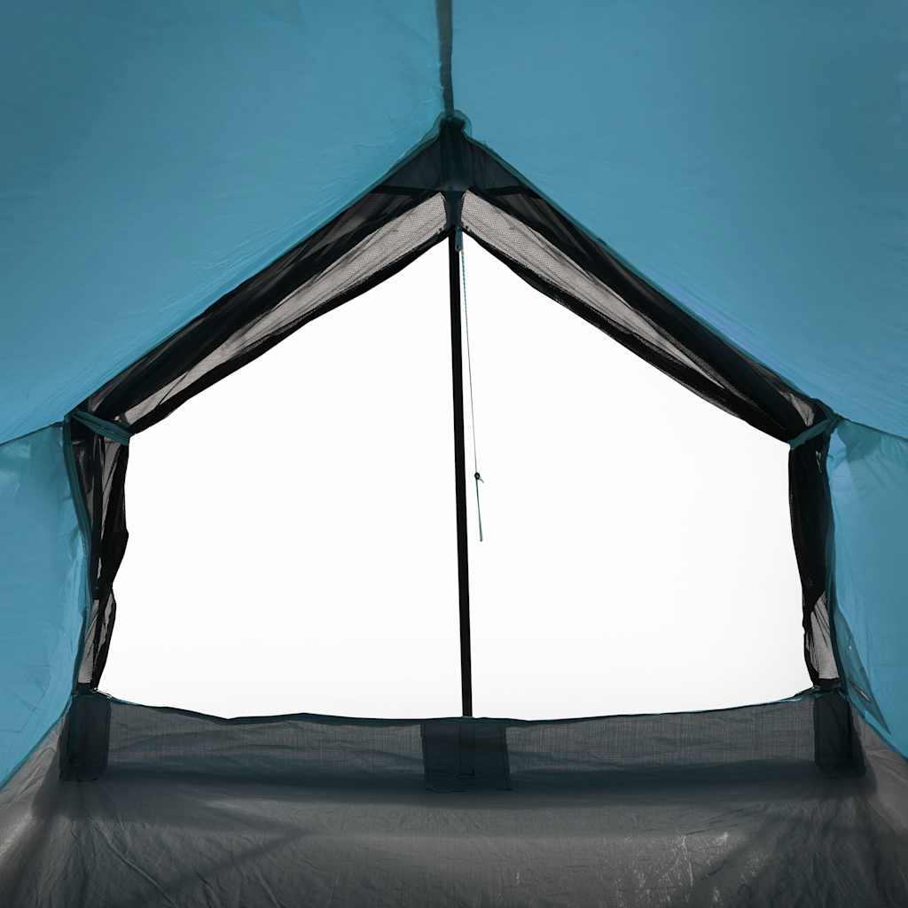 Tent 2-persoons waterdicht blauw