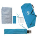 Tent 2-persoons waterdicht blauw