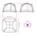 Partytent waterdicht groen