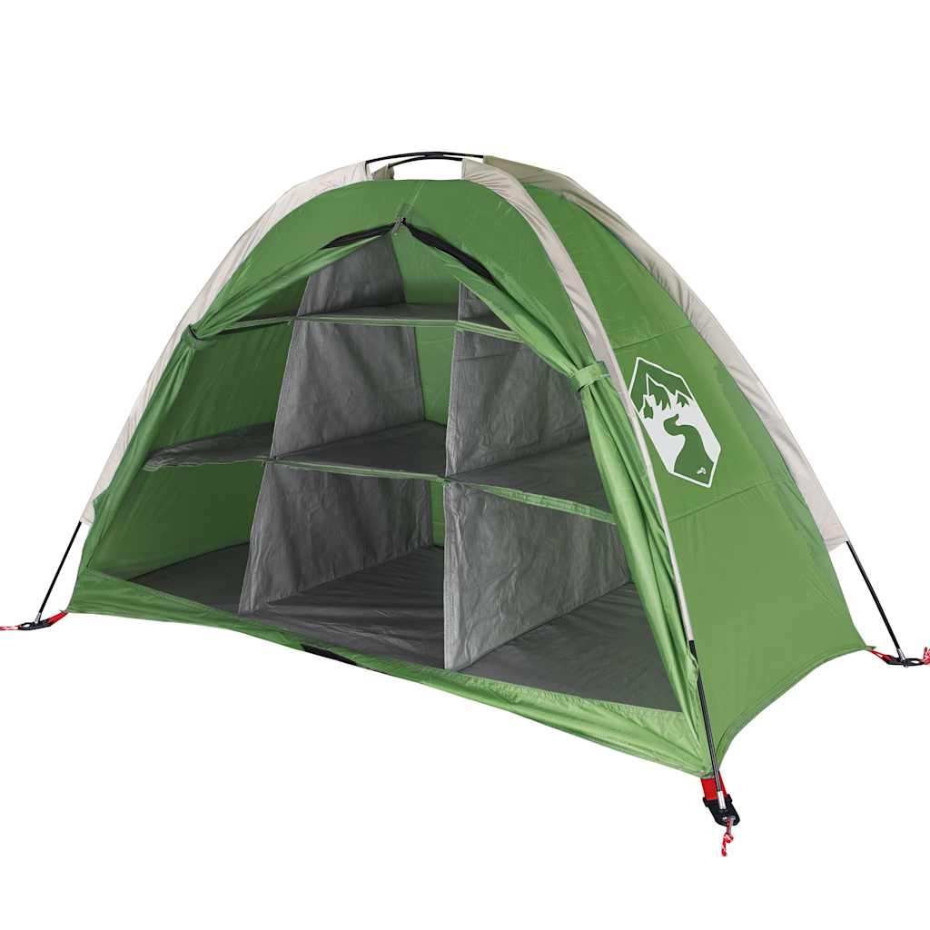 Opbergtent 9 vakken waterdicht groen