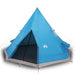 Tipitent 4-persoons waterdicht blauw