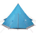 Tipitent 4-persoons waterdicht blauw