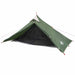 Hangende tipi tent 1-persoons waterdicht groen