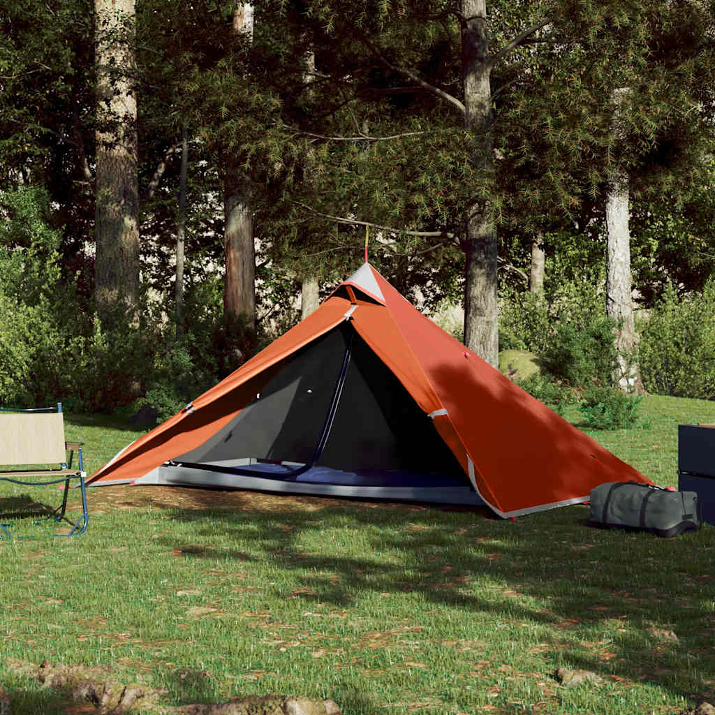 Hangende tipi tent 1-persoons waterdicht oranje