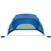Strandtent 274x178x170/148 cm 185T polyester azuurblauw