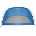 Strandtent 274x178x170/148 cm 185T polyester azuurblauw