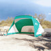 Strandtent 274x178x170/148 cm 185T polyester zeegroen