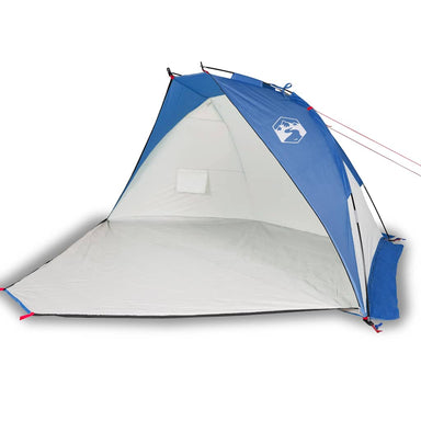 Strandtent 268x223x125 cm 185T polyester azuurblauw