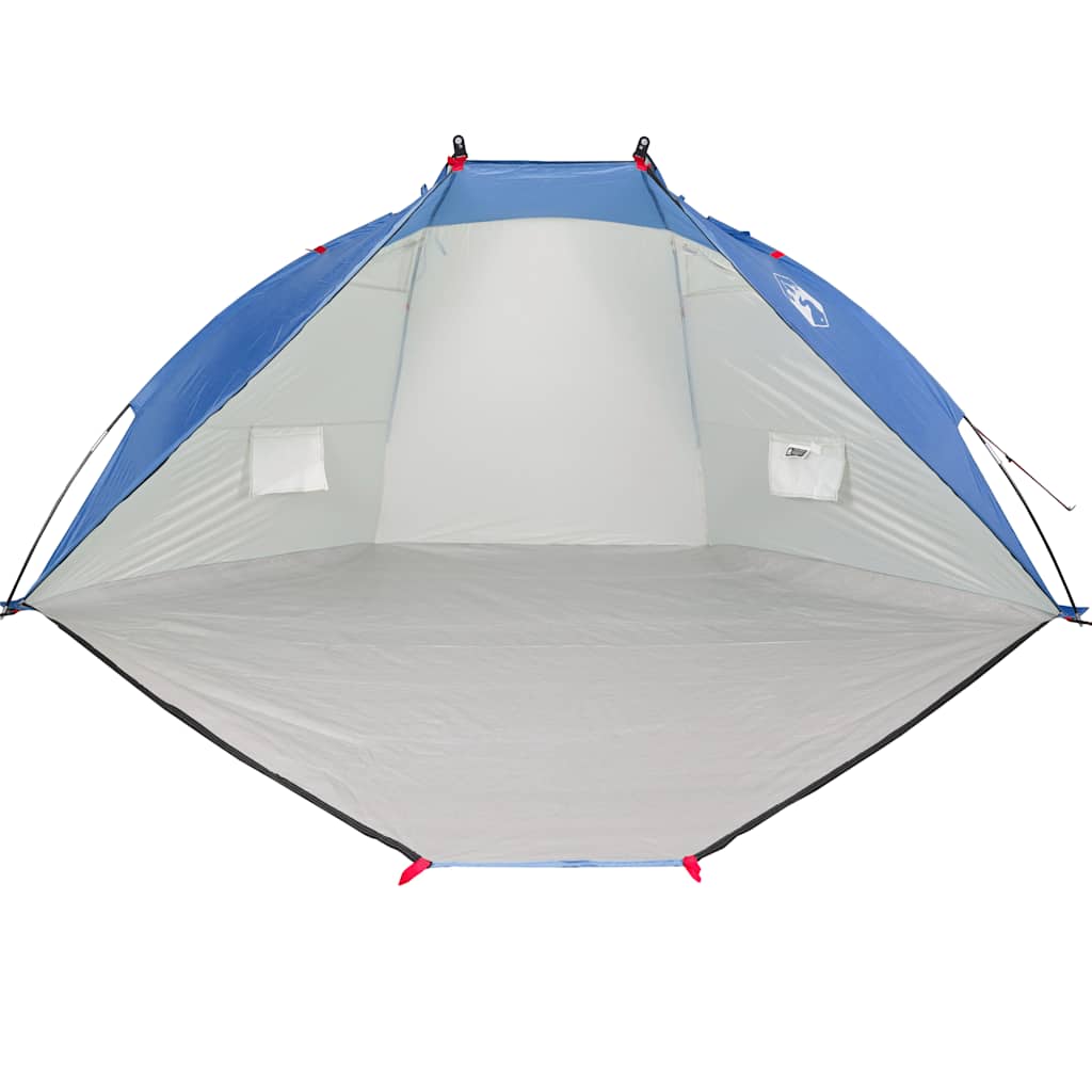 Strandtent 268x223x125 cm 185T polyester azuurblauw