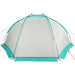 Strandtent 268x223x125 cm 185T polyester zeegroen