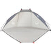 Strandtent 268x223x125 cm 185T polyester grijs