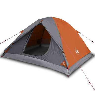Koepeltent 3-persoons waterdicht oranje