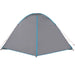 Koepeltent 6-persoons waterdicht blauw