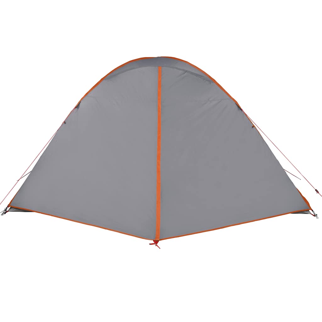 Koepeltent 6-persoons waterdicht oranje