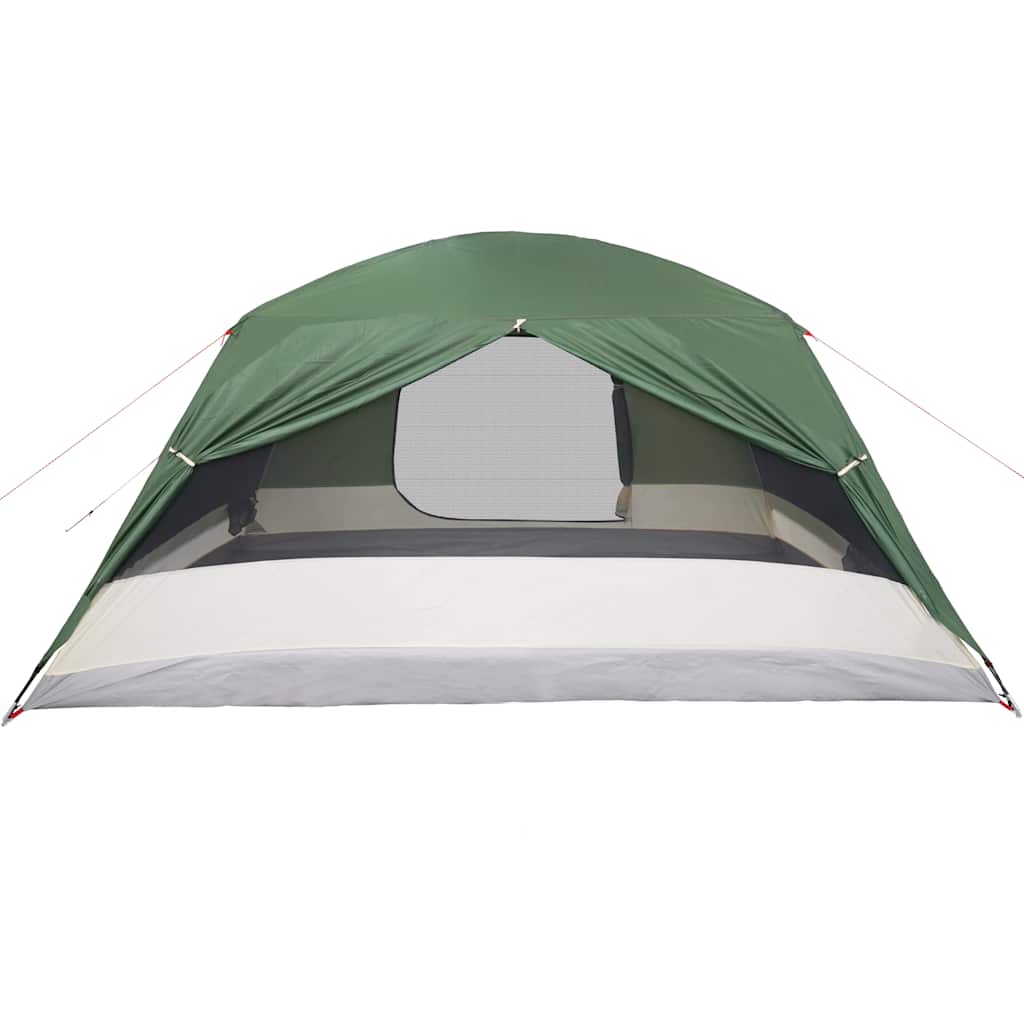 Tent met luifel 4-persoons waterdicht groen