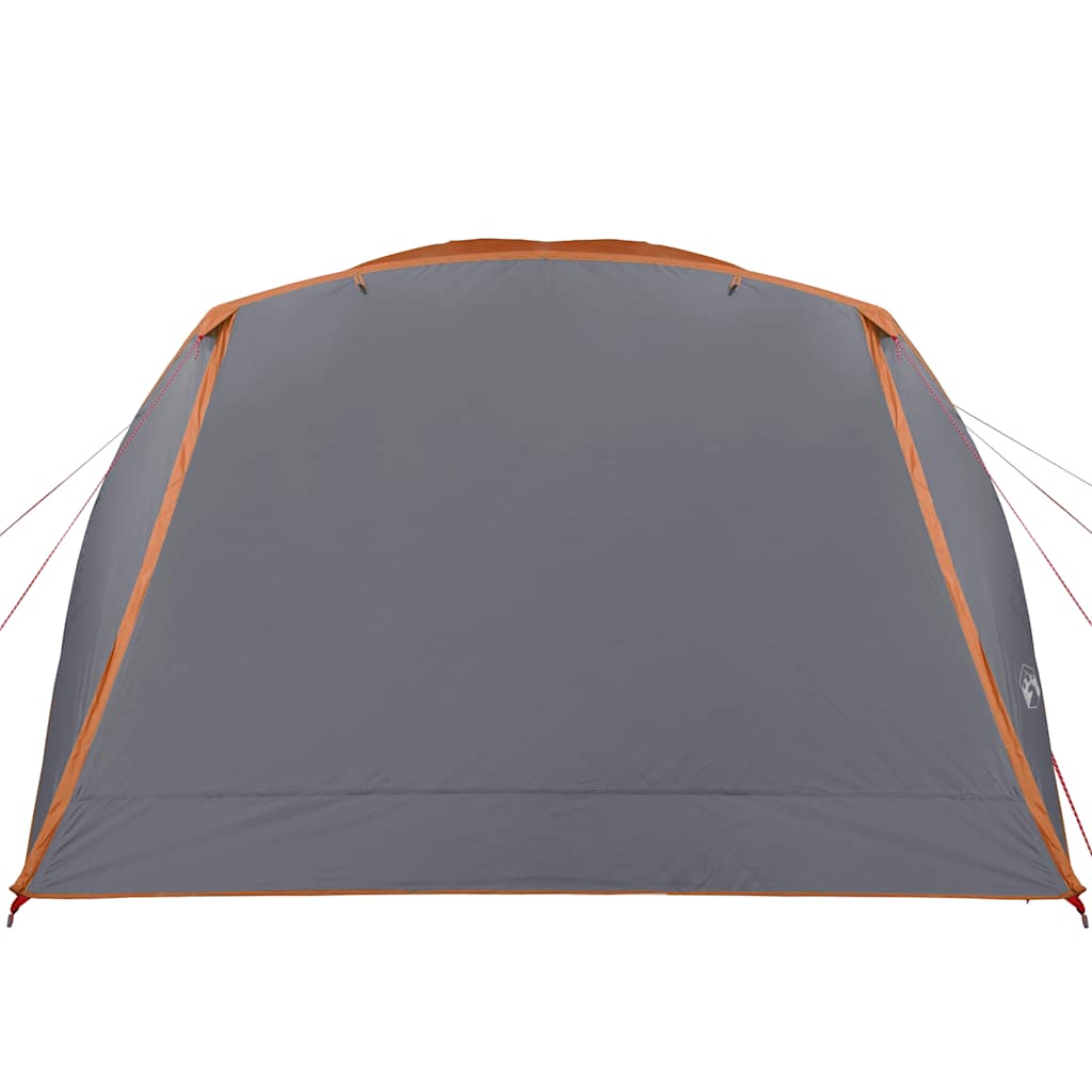 Tent met luifel 4-persoons waterdicht oranje