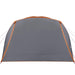 Tent met luifel 4-persoons waterdicht oranje