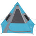 Tipitent 7-persoons waterdicht blauw