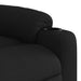 Sta-op-stoel elektrisch verstelbaar stof zwart