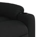 Massagestoel met zwarte stof