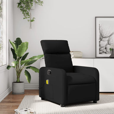 Massagestoel Kunstleer Zwart 1