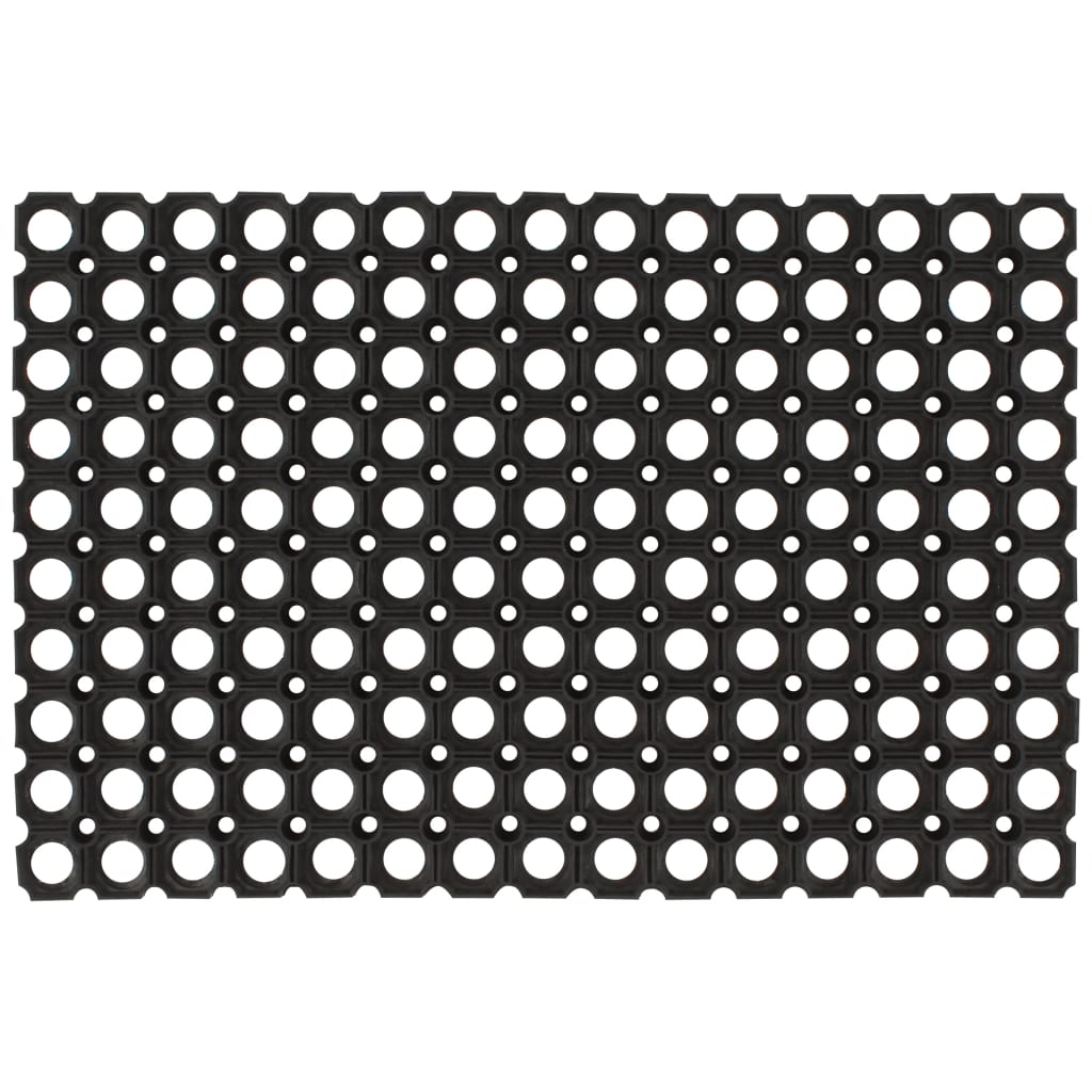 Deurmat rechthoekig 40x60 cm rubber