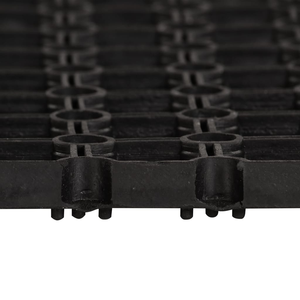 Deurmat rechthoekig 40x60 cm rubber