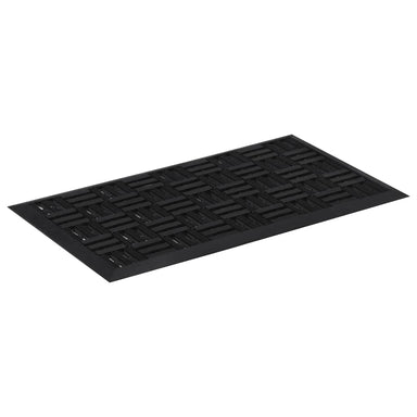 Deurmat rechthoekig 45x75 cm rubber