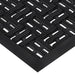 Deurmat rechthoekig 45x75 cm rubber