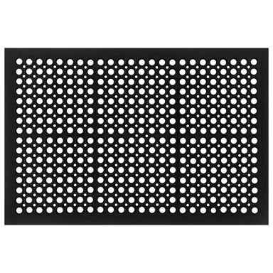 Deurmat rechthoekig 60x90 cm rubber